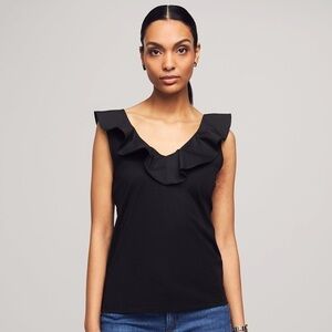 ANNE Klein ruffle tunic tank top